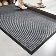 Excel Deco Ribbed Entrance Door Mat 80x120cm - 1