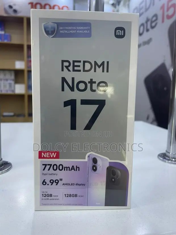 New Xiaomi Redmi 17 128GB Black - 1