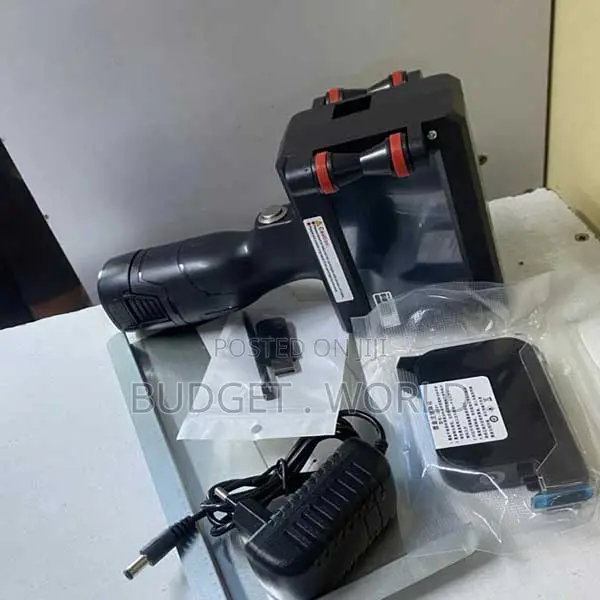 12.7mm Mini Portable Inkjet Printer with Removable Handle - 1