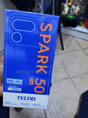 New Tecno Spark 50 Pro 256GB Black