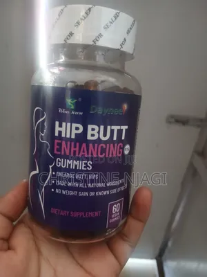 Hip Butt Enhancing Gummies - 60 Vegan Gummies