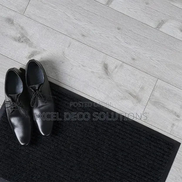 Excel Deco Ribbed Dirt Trapper Mat 80x120cm - 1