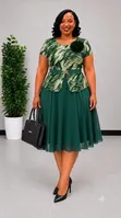 Chiffon Dress - Mpya Kabisa - 3