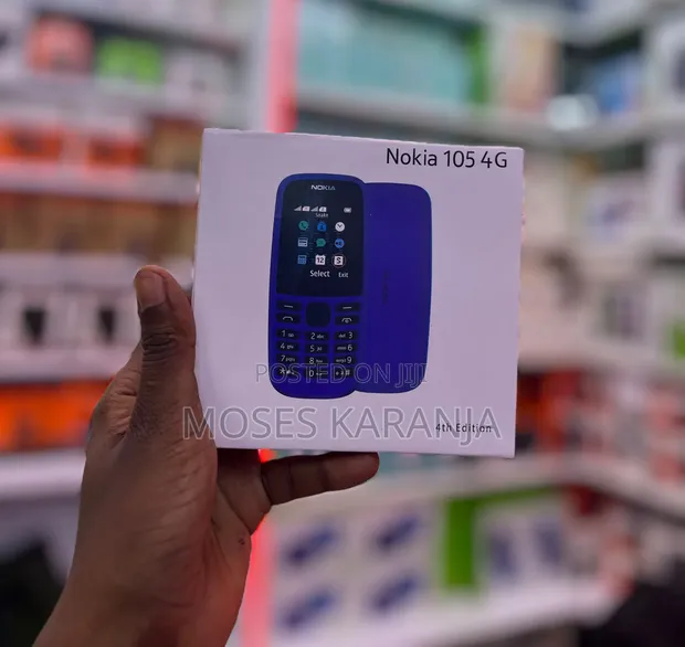 New Nokia 105 4G Blue - 1