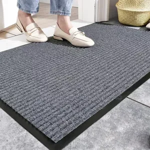 Excel Deco Ribbed Carpet Entrance Runner Mat 80x120cm