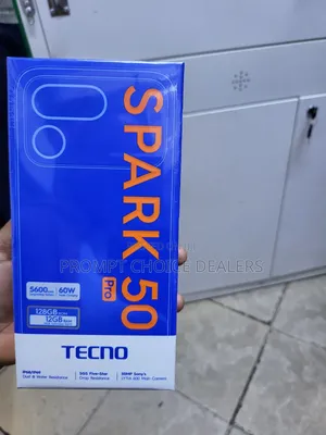 New Tecno Spark 50 Pro 256GB Black