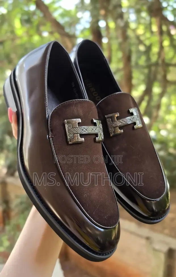 Hermes H-Buckle Loafers - Men's Size 39-45 - 1
