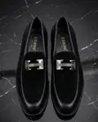 Hermes H-Buckle Loafers - Wanaume Ukubwa 39-45 - 3
