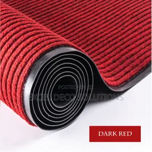 Excel Deco 10mm Ribbed Entrance Carpet Mat 80x120cm