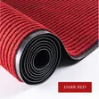 Excel Deco 10mm Ribbed Entrance Carpet Mat 80x120cm - 1