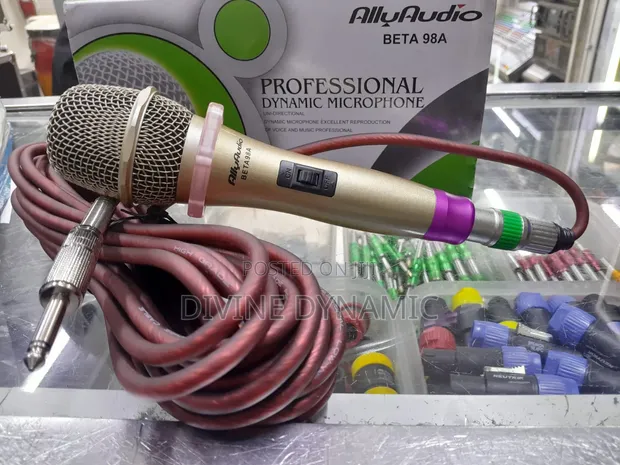 Microphone Ya Professional Corded - Mpya Kabisa - 1