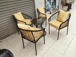 Boss Office Products Set ya Balcony (Meza 4, Mviringo)