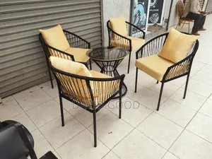 Balcony Chairs and Round Tables - Brand New
