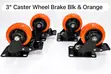 3" Castors with Brake (Heavy Duty) - 1