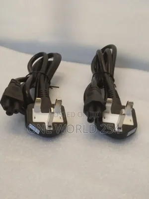 Standard 3-Pin Laptop Power Cable