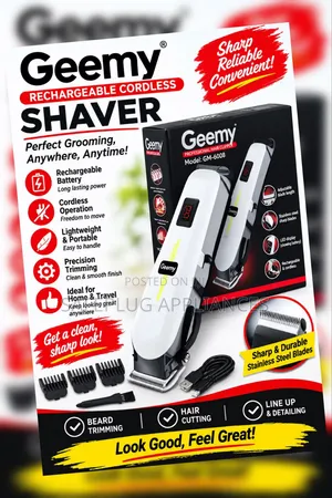 Geemy Rechargeable Shaver Portable