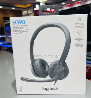 Logitech H390 USB Headset with Noise-Canceling Mic