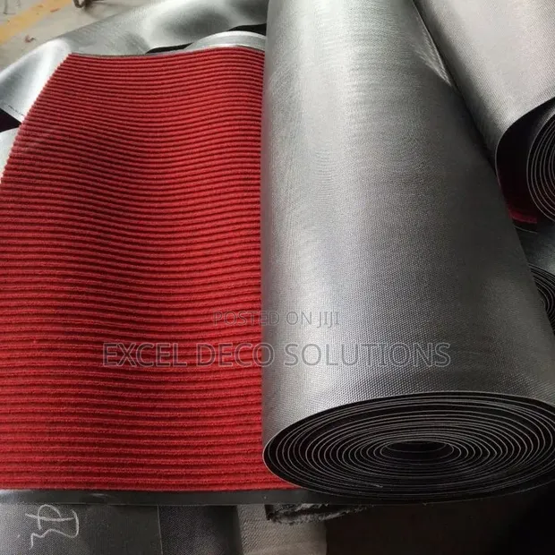 Premium Ribbed Entrance Mat 80x120cm - 1