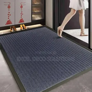 Excel Deco Ribbed Entrance Carpet Mat 80x120cm