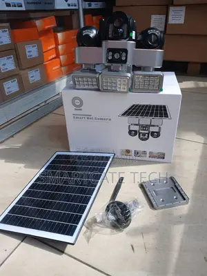 Kamera ya CCTV ya 3-Lens 4G Solar PTZ