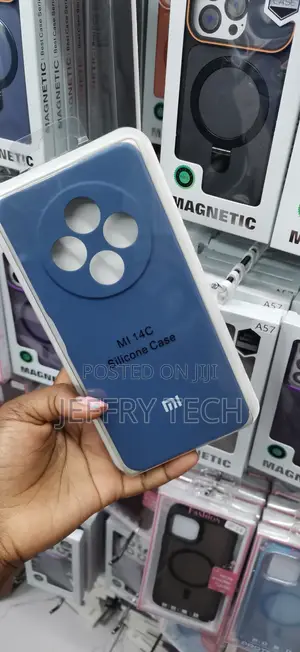 Blue Xiaomi Redmi 14C Silicone Case