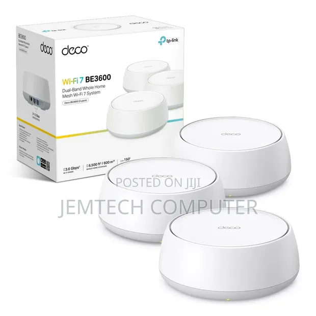 TP-Link Deco BE25 Mfumo mzima wa Mesh WiFi 7 - Pakiti 3 - 1