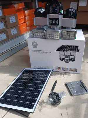 3 Lens 4G SIM Solar PTZ Wireless Camera
