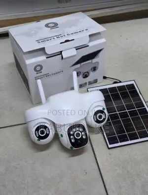 Kamera ya V380 VTS31 4G Solar PTZ yenye Lensi Tatu