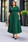 Kanzu Nzuri ya Pleated - 3