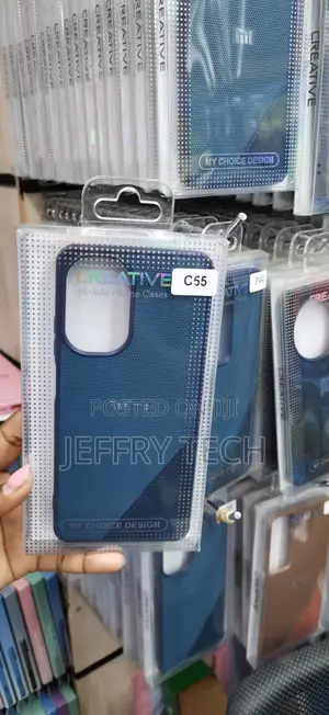 Creative Blue Mobile Case for Realme C51/C55