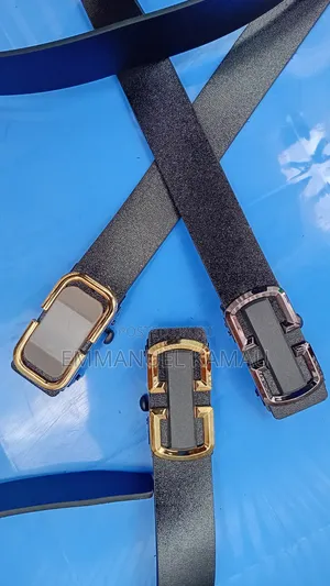 Mkanda wa Unisex wa Kawaida Nyeusi