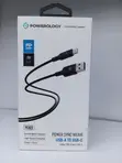 Powerology Power Sync Weave USB-A to USB-C Cable - 20W PD - 2