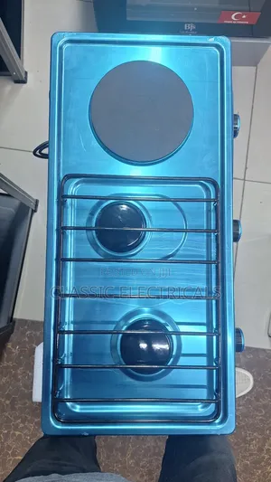 Cooker ya Kusimama 2+1 Mpya na Rafu