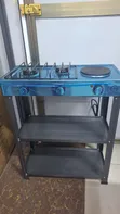 Cooker ya Kusimama 2+1 Mpya na Rafu - 2