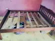 Kitanda cha Mbao cha 5x6 chenye Headboard - 1