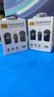 F20 Portable Wireless Lavalier Microphone Kit - 3
