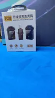 F20 Dual Wireless Lapel Microphone for Video Recording - 2