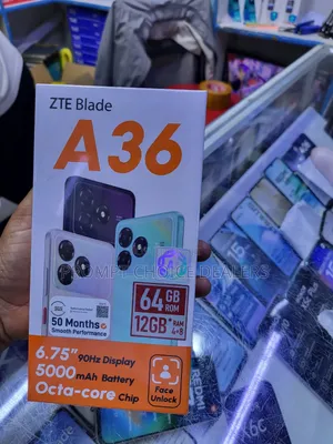 New ZTE Blade A36 64GB Black