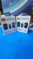 F20 2.4G Wireless Clip-on Microphone - 2
