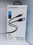 Powerology Kebo ya USB-A hadi USB-C 2M PD 20W - 3