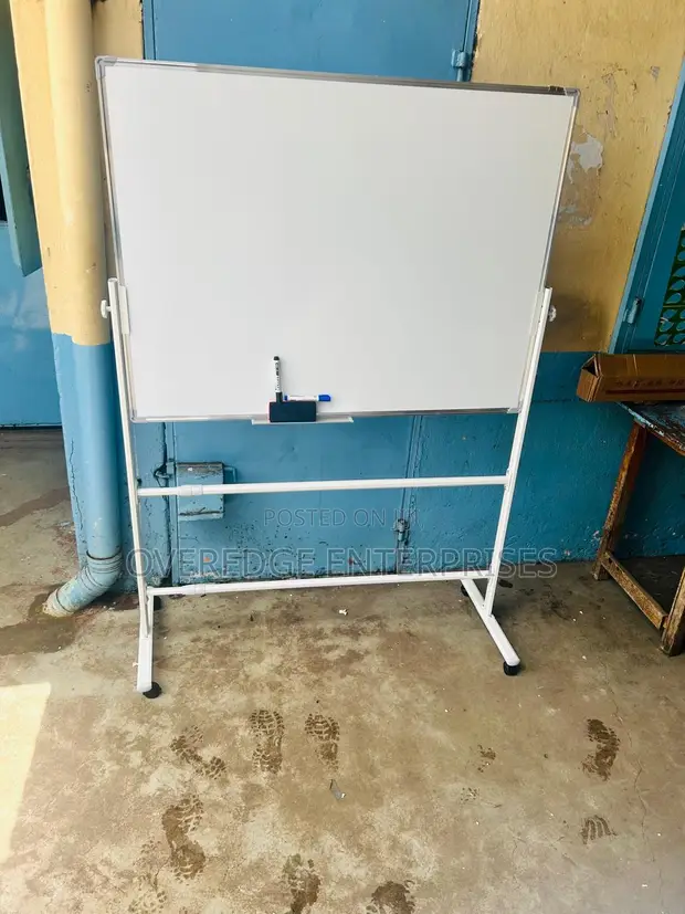 3x4ft Whiteboard with Movable Wheel Stand - 1