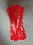 Rössel Red PVC Gauntlets Zinazostahimili Kemikali na Mkono Mrefu - 2
