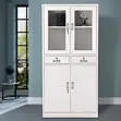2-Door Metallic Cabinet with Shelves - 5