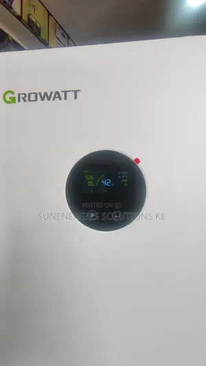Growatt 5.12kWh 51.2V 100Ah Betri ya Litihiamu ya Kuweka Ukutani