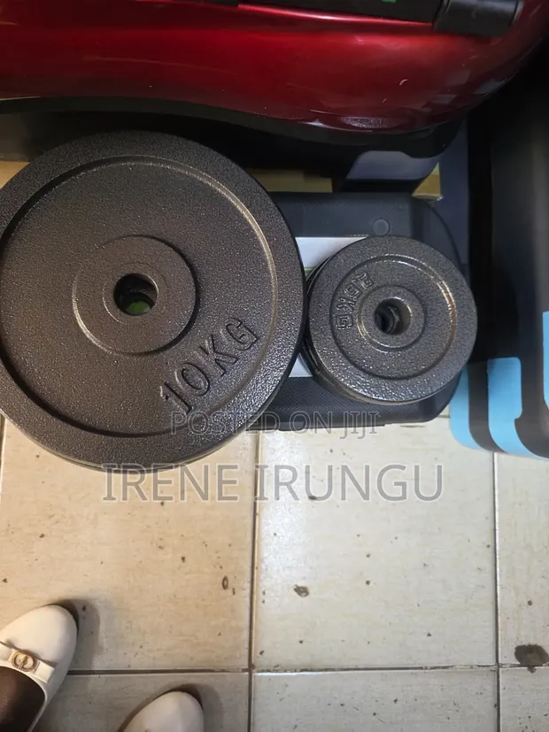 New Cast Iron Gym Weight Plates - 1
