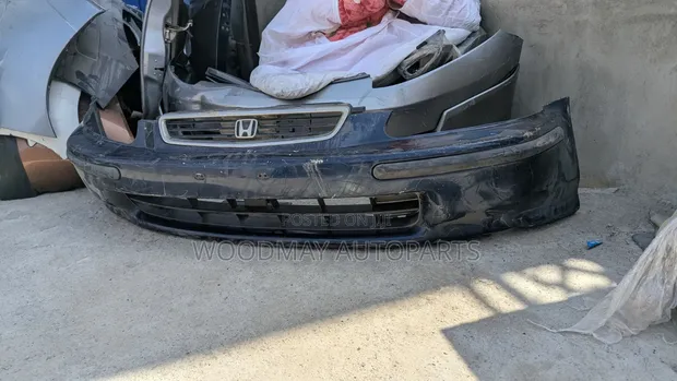 Honda Civic 1998 Complete Front Bumper with Grill - 1
