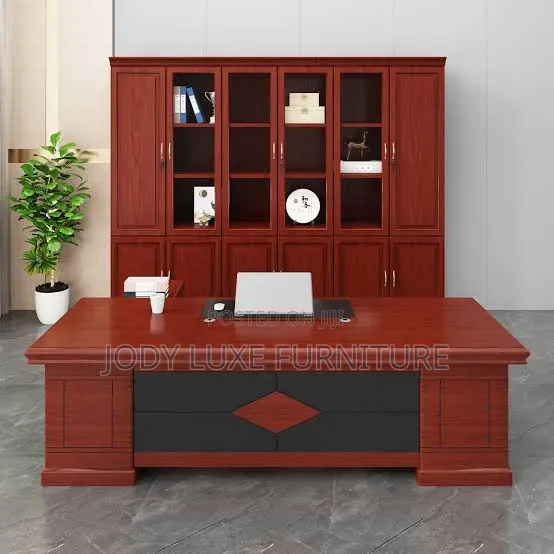 Mahogany Executive Office Table - 1
