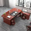 Mahogany Executive Office Table - 2