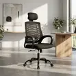 Headrest Mesh Swivel Office Chair - 1