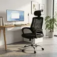 Headrest Mesh Swivel Office Chair - 5